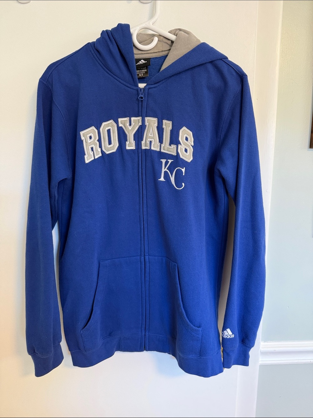 Adidas KC Royals Full Zip Hoodie